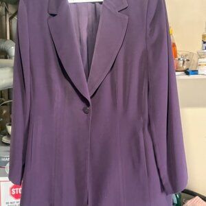 AMANDA SMITH WOMAN PLUM 3-PIECE SKIRTED SUIT 16W